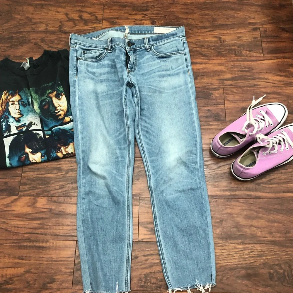 Rag and bone skinny cropped jeans 28 - Picture 2 of 4